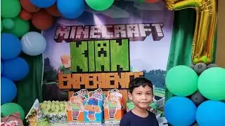 MINECRAFT THEMED BIRTHDAY PARTY | KIAN'S 7TH BIRTHDAY