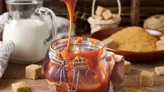 Апельсиновая карамель без лактозы, веган. Домашняя, густая vegan caramel.