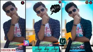 PICSART Background change Autodesk hair set lightroom retouching 