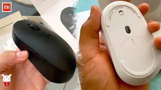 Xiaomi Mi Wireless Dual-Mode Mouse mute Silent Bluetooth USB Side buttons Mini Wireless.