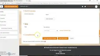 Database Activity in Moodle