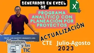 PLANEACIÓN DESDE EL PROGRAMA ANALÍTICO USANDO LIBROS 2022 (PARTE 1 )