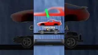 They say flipping the car body makes it faster!!