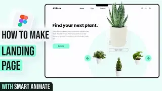 Figma Web Design Tutorial | Smart Animation