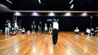 NUS FUNKSTYLES OSN VOL.2 Top 8 - Qiuwen & ZiJie vs Kailing & Hui Ting (win)