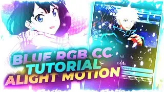 BLUE RGB CC TUTORIAL WITH PRESET BY KING VFX