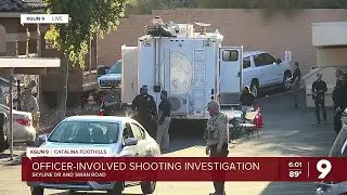Authorities investigating officer-involved shooting in Foothills neighborhood