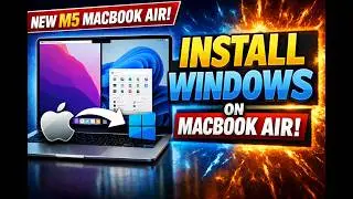 How to Install Windows on M5 MacBook Air (Apple Silicon Tutorial)