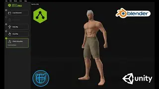 Animation tutorial for game dev Part 1 - Create Rig Bones - AccuRIG to Blender