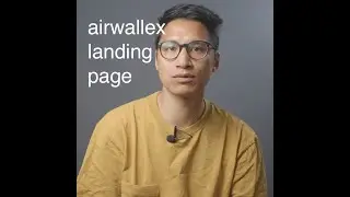 Mock AirWallex Landing Page (Hire me)