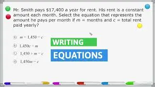 Algebraic Thinking - Word Problems