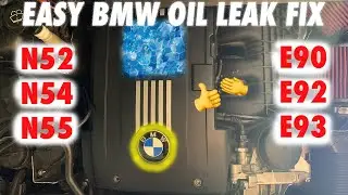 MOST OVERLOOKED BMW OIL LEAK [E9X N54 N55 N52]