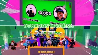 I PARTICIPATED In A DONATION MADNESS (50K+ ROBUX)