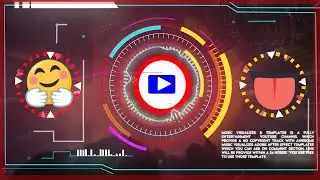 Cartoon - Howling  || Music Visualize & Templates Free Download & Easy 2 Used