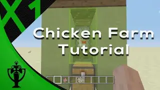 Minecraft Xbox Edition TU 36 :: Automatic Chicken Farm :: Tutorial
