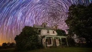 How To Create Vortex Star Trails Using LR Time Lapse and Lightroom