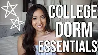 WHAT YOU NEED TO BRING TO COLLEGE!! // DORM ESSENTIALS