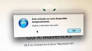 HOW TO FIX This Item Is Temporarily Unavailable!!! OS X MAC
