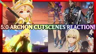 INCREDIBLE! Natlan Archon Quest Cutscene Reactions | Genshin Impact 5.0