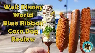 Blue Ribbon Corn Dog is Open at Walt Disney World on The Boardwalk | Reviewing All the Corn Dogs