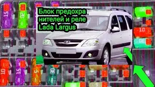 Вот блок предохранителей ЛАДА  ЛАРГУС. Что за что отвечает.