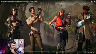 SypherPK Reacts to Chapter 4 Season 3 WILDS Gameplay Launch Trailer