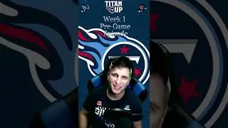 Week 1 Pre-Game Episode Titans vs Bears #nfl #titans #football #sports #sportsnews #titanup #fyp