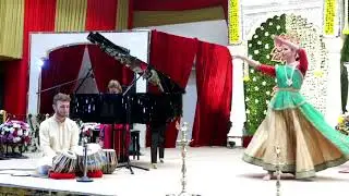 Instrumental bhajans | Piano, tabla & kathak dance | Kinga Malec | Nirmal Dham