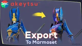 Export animation from akeytsu to Marmoset Toolbag