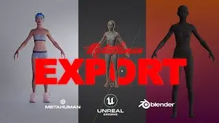 MetaHuman Preview Mesh Export from Unreal Engine 5