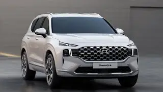2021 Hyundai Santa Fe Facelift | 2021 Hyundai Santa Fe Plug in Hybrid | Hyundai Santa Fe firstlook