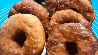 Всего 1 яйцо и полстакана молока! Пышные пончики к чаю!