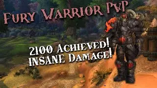WoW 9.1.5 Shadowlands - Fury Warrior PvP - 2100 Achieved! WSG SMASHING