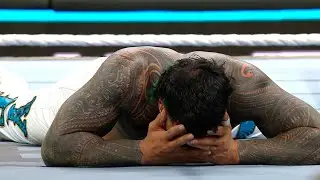 When You Realize Your WrestleMania Match Just Ended In Disappointment