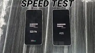 Galaxy S23 Fe vs Galaxy A35 Speed Test AnTuTu, Gaming, Exynos 2200 vs 1380