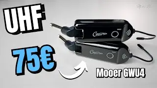 WIRELESS per CHITARRA ECONOMICO e UHF? Mooer GWU4