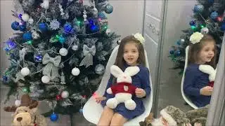 Соляник Юлия, 3 года. Агния  Барто «Дело было в январе»