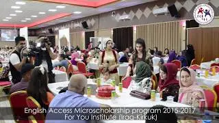 English Access program, graduation ceremony 2017(Iraq-Kirkuk)