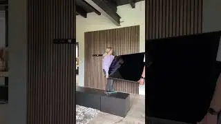 How to mount a TV to the Akupanel. 