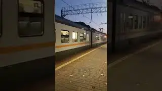 Отправление ЭП2Д с платформы Покровское. МЦД-2. Автор @Train_Julia18