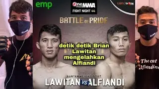 Brian Lawitan vs Alfiandi || One pride mma tvOne