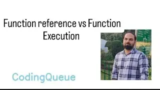 Function reference vs function execution in hindi