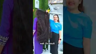 Hair Transformation by Falak Naaz Hair stylist! 