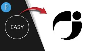 Creative Logo Design in Pixellab | How to design a simple logo in Pixellab