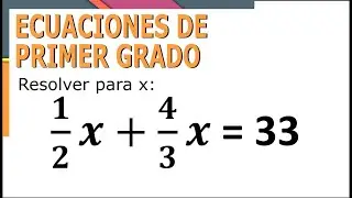 Ecuaciones lineales Ej 05 - SimpleAlgebra1