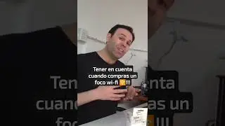 ojo cuando querés usar un foco inteligente! 