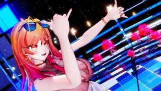 【MMD】Deep Blue Town 一条莉々華