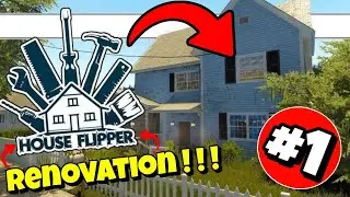 It's Time to cleaning my house in HOUSE FLIPPER
