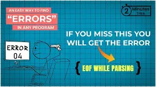 EOF while parsing | Find any 