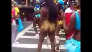 West Indian Carnival of New York 2013 : Girls on the Street